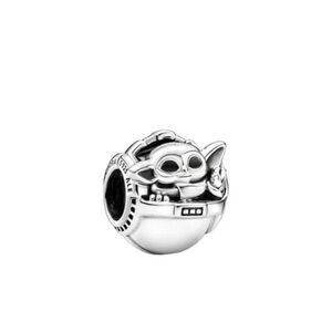 Pandora Baby Yoda Grogu Crib Charm